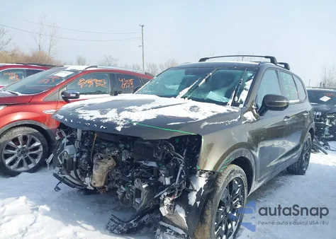 2021 Kia Telluride Sx из США, поврежденный, VIN 5XYP5DHC7MG125664
